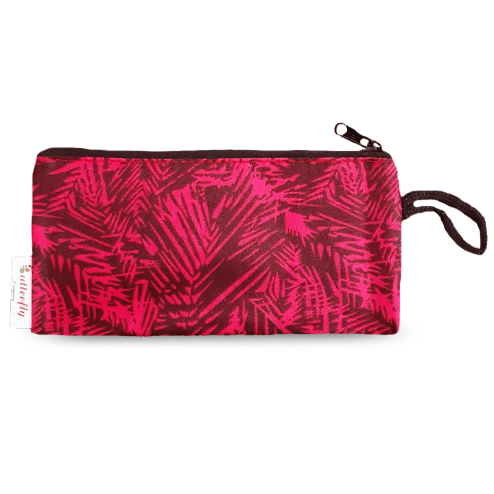 pink Print Pouch