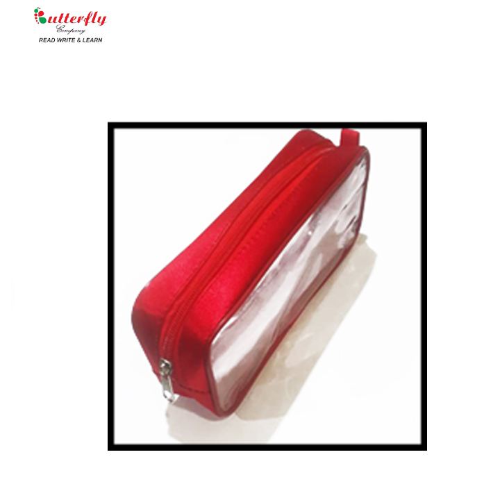 Clear New Pouch red
