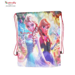 SALE 309 Frozen Printed String Bag
