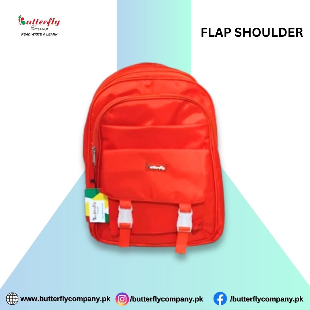 Flap Shoulder Large Red 2 CARTOON CLIPBAORD 68