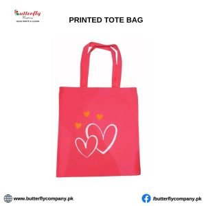 Tote Bag Printed Pink