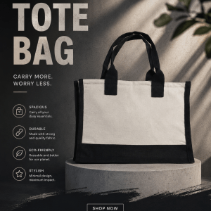 Tote Bag Dual Tone